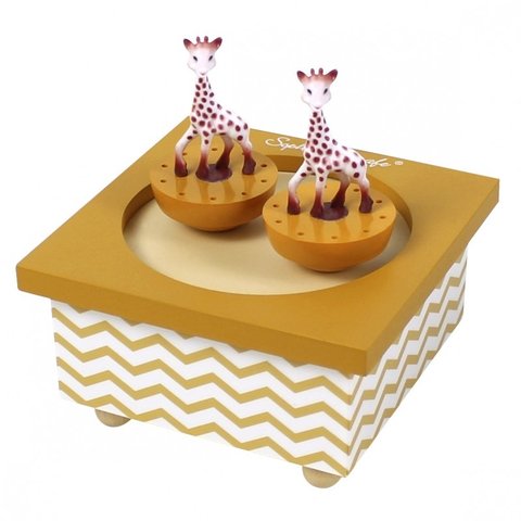 Trousselier muziekdoos Sophie de giraffe Caramel