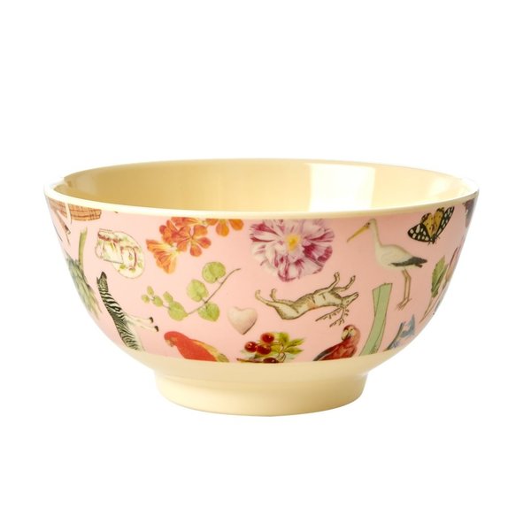 rice Denmark Rice melamine kom Art print roze