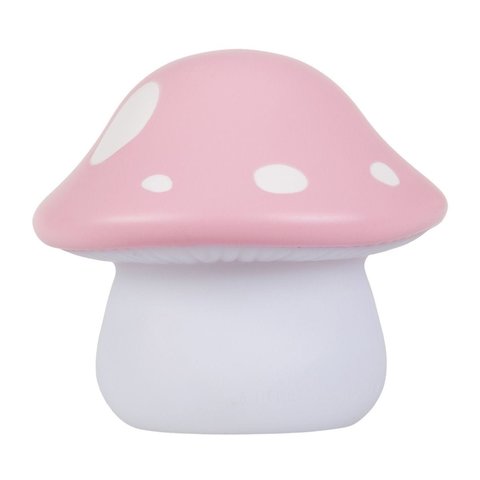 A Lovely Little Company nachtlampje paddenstoel roze