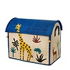 Rice speelgoedmand huis jungle giraffe