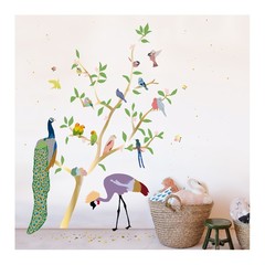 Kinderkamer Muurstickers met Dieren en Natuur – Jungle, Boerderij & Bosdieren