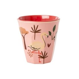 rice Denmark Rice melamine kinderbeker flamingo roze