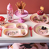 Rice melamine kinderbekerflamingo roze