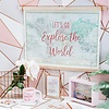 Sass & Belle poster kinderkamer wandkaart World Explorer