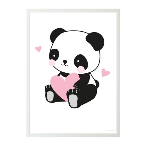 A Lovely Little Company kinderposter panda love