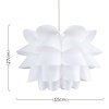 Kinderlamp modern wit