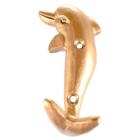 La Finesse La Finesse wandhaakje dolfijn goud