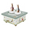 Trousselier muziekdoos dansende konijntjes Peter Rabbit