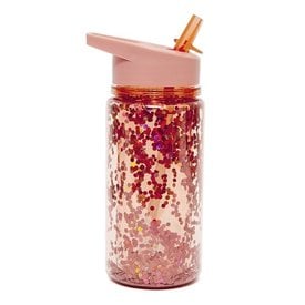 Petit Monkey Petit Monkey drinkbeker glitter peach