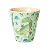 Rice melamine beker dinosaurus Dino print