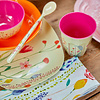 Rice melamine lepels bloemen Summer Flowers print