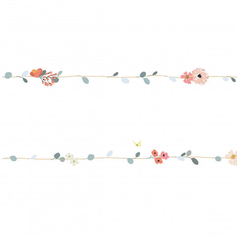 Mimilou muursticker bloemen Frise Nils