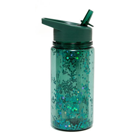 Petit Monkey drinkbeker glitter salie groen