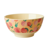 Rice melamine kom preziken Peach print