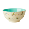 Rice melamine kom parkieten Budgie print