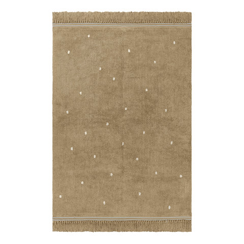 Tapis Petit kindervloerkleed Emily dot beige