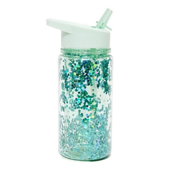 Petit Monkey Petit Monkey drinkbeker glitter green lily