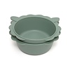 Petit Monkey schaaltjes lama set van 2 slate green