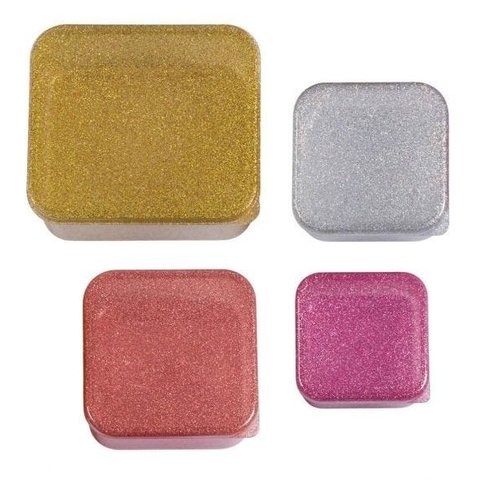 A Lovely Little Company snackboxen glitter Gold Blush