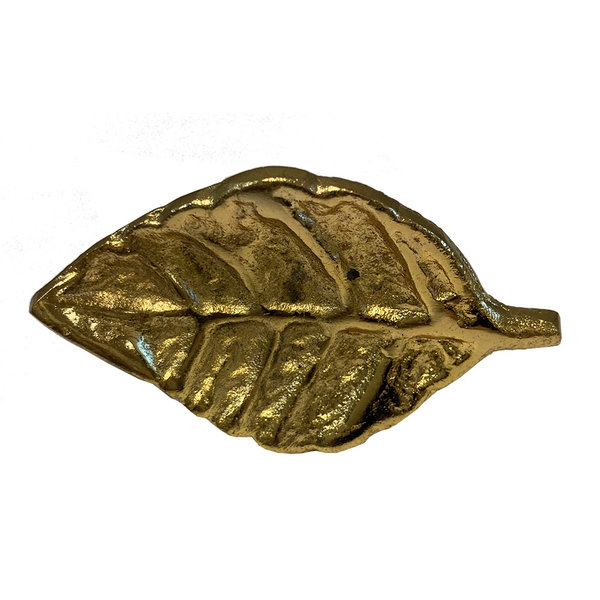  Kastknopje blad goud