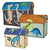 Rice speelgoedmand huis dino's extra groot