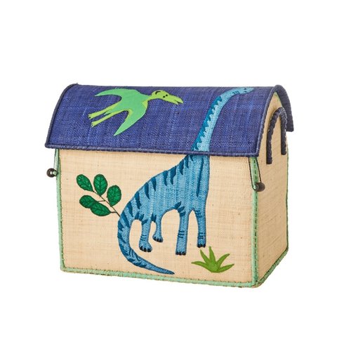 Rice speelgoedmand  dino middelgroot