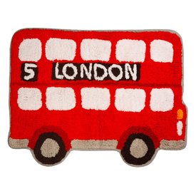 Sass & Belle Kindervloerkleed mini London bus