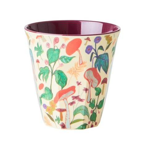 Rice melamine beker Mushroom print