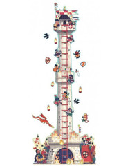 Muurstickers kinderkamer meetlat