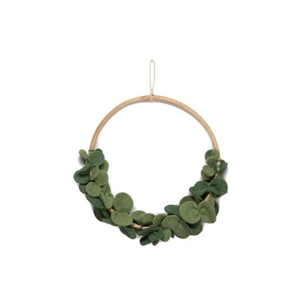 Kidsdepot Kidsdepot muurdecoratie Flower Hoop eucalyptus