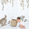 Lilipinso muursticker kinderkamer kangoeroe's