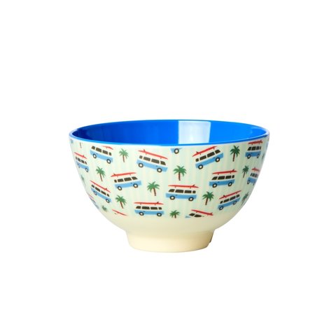 Rice melamine schaaltje Surf Van print klein