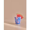 Rice melamine beker Poppies Love print