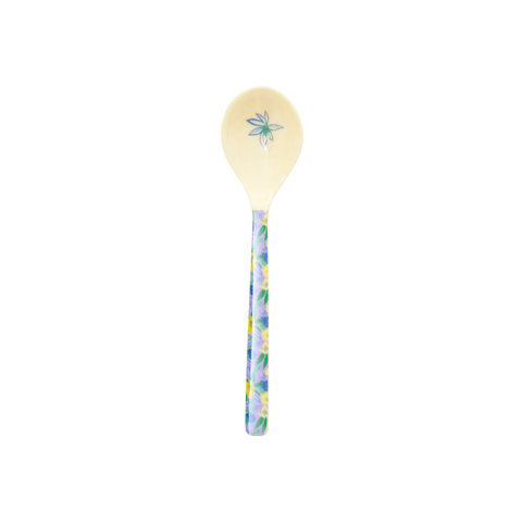 Rice melamine lepel  Fancy Pansy print