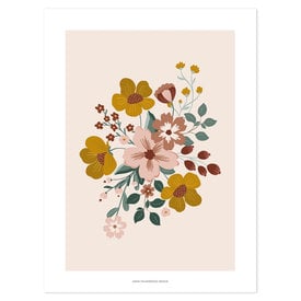 Lilipinso Lilipinso poster bloemen Capucine