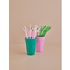 Rice melamine beker groot roze