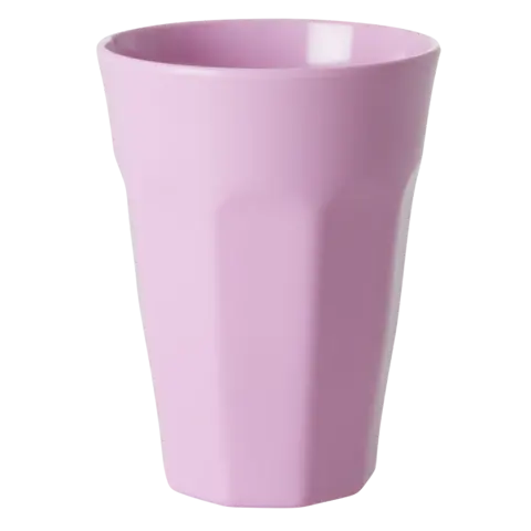 Rice melamine beker groot roze