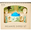 Rice melamine kinderservies Dino print