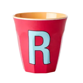 rice Denmark Rice alfabet beker letter R rood