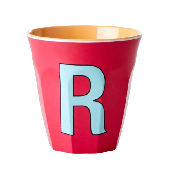 rice Denmark Rice melamine beker letter R rood