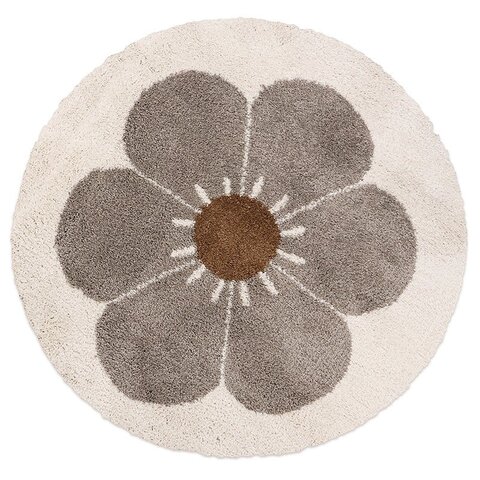 Nattiot kindervloerkleed  Daisy taupe