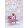 Lilipinso kinderkamer behang bloemen Magenta Garden