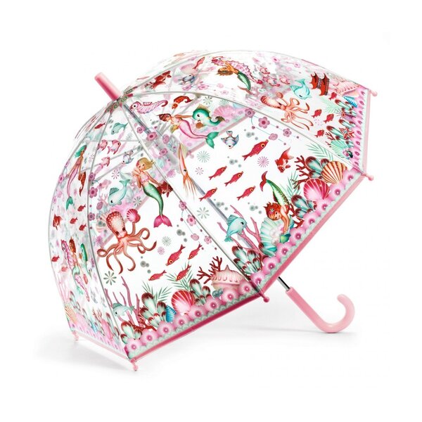 Djeco Djeco paraplu zeemeermin Little Mermaid medium