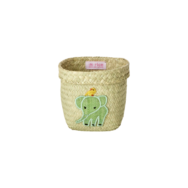 rice Denmark Rice opbergmand rond Sweet Jungle olifant