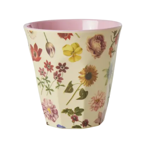 Rice melamine beker Flora's Dream print