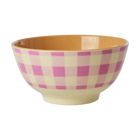 Rice melamine schaal Check it Out print