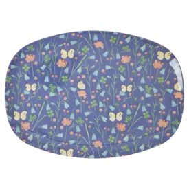 rice Denmark Rice melamine bord ovaal Butterfly Field print