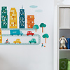 Nouvelles Images muurstickers stad Kid's City XXL