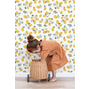 Lilipinso kinderkamer behang citroen Lemon print