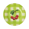 Rice melamine bord rond Love Therapy Cherry print